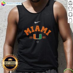 Nice Miami Hurricanes NCAA National Champions 2026 tank top featuring vibrant team colors and logo design.
