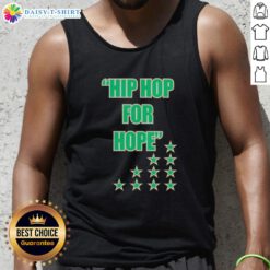 Original Boston Celtics Hip Hop For Hope Tank Top featuring vibrant colors and team logo, perfect for fans.