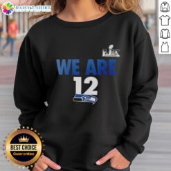 Original Seattle Seahawks 2025 NFC Super Bowl LX sweatshirt, featuring 'Fast as Fast Gets' design for fans.