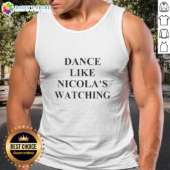 Premium dance tank top inspired by Nicolas, featuring a stylish design perfect for active wear and dance enthusiasts.
