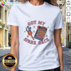 Pretty matchbox with striking design and 'Bad Bitch Energy' ladies tee, symbolizing confidence and empowerment.