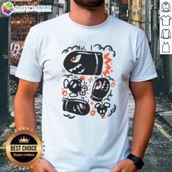 Top Bob-Ombing Run T-Shirt featuring vibrant graphics and comfortable fit for fans of classic gaming.