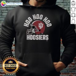Top Indiana Football Hoo Hoo Hoo Hoosiers hoodie showcasing team spirit for fans and players in vibrant colors.