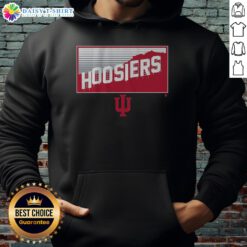 Indiana Football Hoosiers hoodie showcased in Hollywood, perfect for fans and stylish sports enthusiasts.