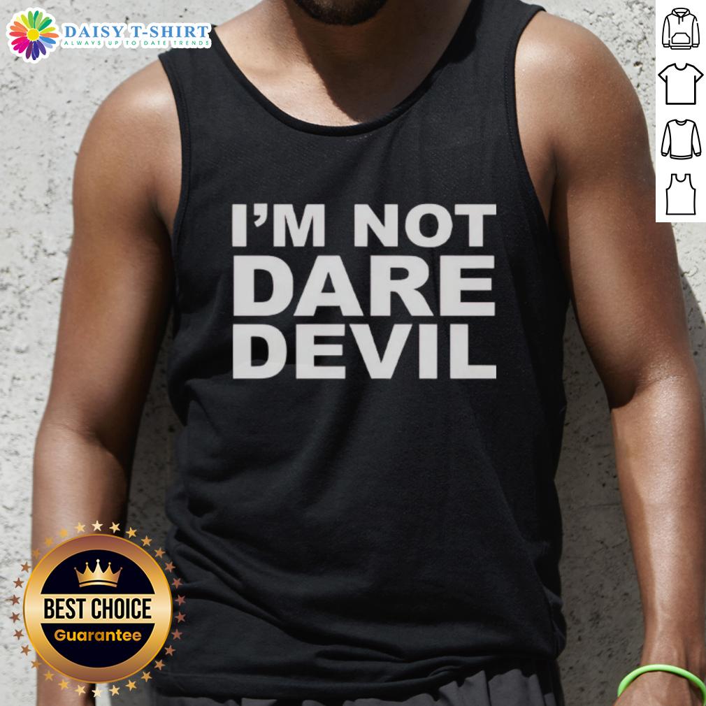Jon Bernthal wearing an I'm Not Daredevil tank top, showcasing his casual style and strong personality.
