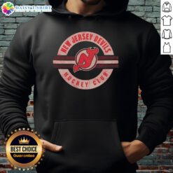 Stylish New Jersey Devils surround hoodie featuring team colors and logo, perfect for fans and game day attire.