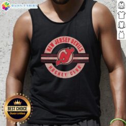 Top New Jersey Devils Surround Tank Top featuring team colors and logo, perfect for summer sports fans.