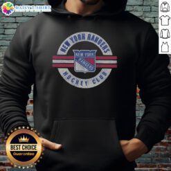 Top New York Rangers Surround Hoodie in blue, featuring team logo and comfortable fit, perfect for fans.