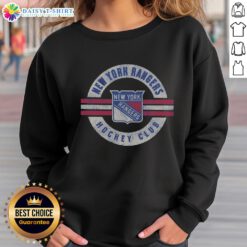 Top New York Rangers surround sweatshirt featuring team logo and vibrant colors, perfect for fans and game day apparel.