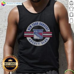 Top New York Rangers surround tank top featuring team colors and logo, perfect for game day and fan apparel.
