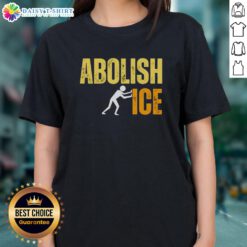 Awesome Apbolish Ice Push Icon Ladies Tee featuring a stylish graphic and comfortable fit for casual wear.