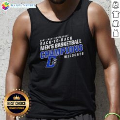 Awesome Daemen Wildcats East Coast Conference Basketball back-to-back tank top featuring team colors and logo design.