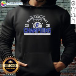 Awesome Daemen Wildcats East Coast Conference women's basketball hoodie in blue, featuring the team logo and stylish design.