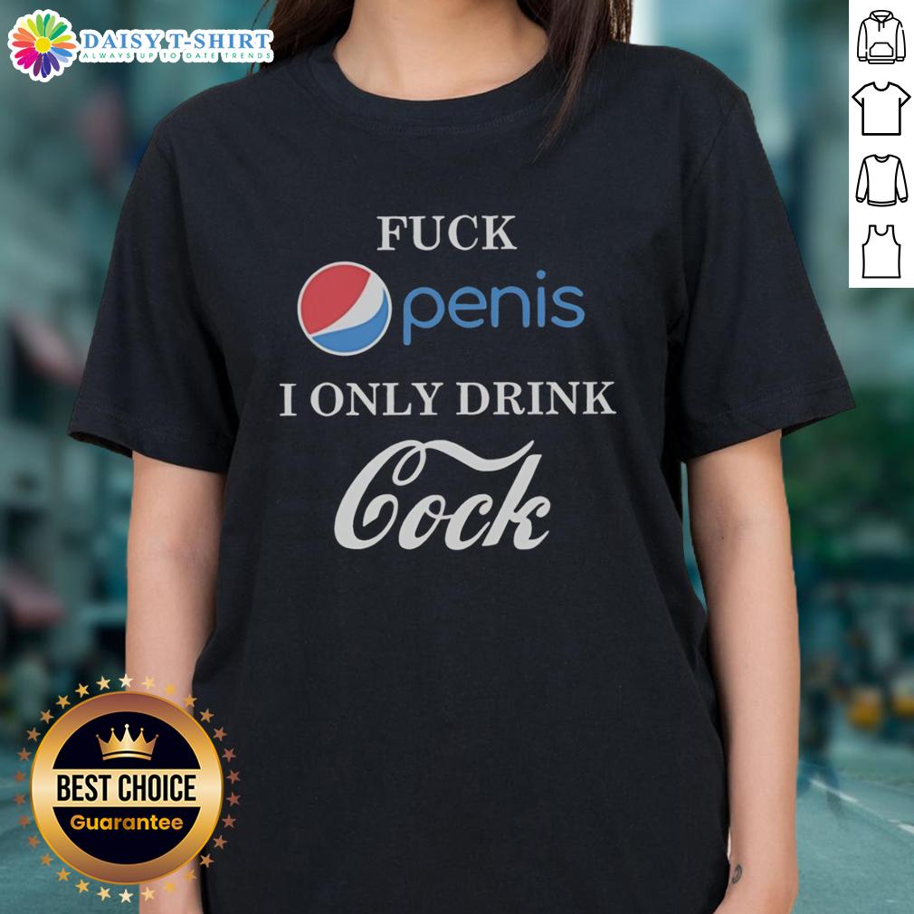 Awesome Fck Penis parody ladies tee featuring bold text design for fun and humor-loving women. Perfect for casual wear.