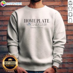 Awesome Home Plate Social Club Asheville Tourists 2026 Giveaway logo sweatshirt showcasing vibrant design.