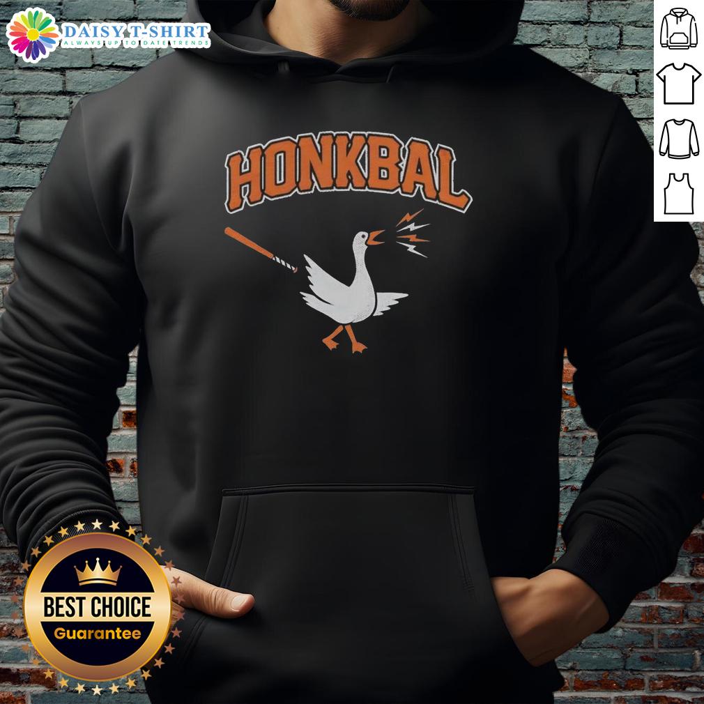 Awesome Honkbal Goose hoodie featuring Dutch baseball design, perfect for fans of the Netherlands baseball culture.