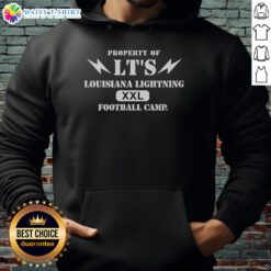 Awesome Louisiana Lightning XXL Football Camp Hoodie in vibrant colors, showcasing team spirit and comfort.