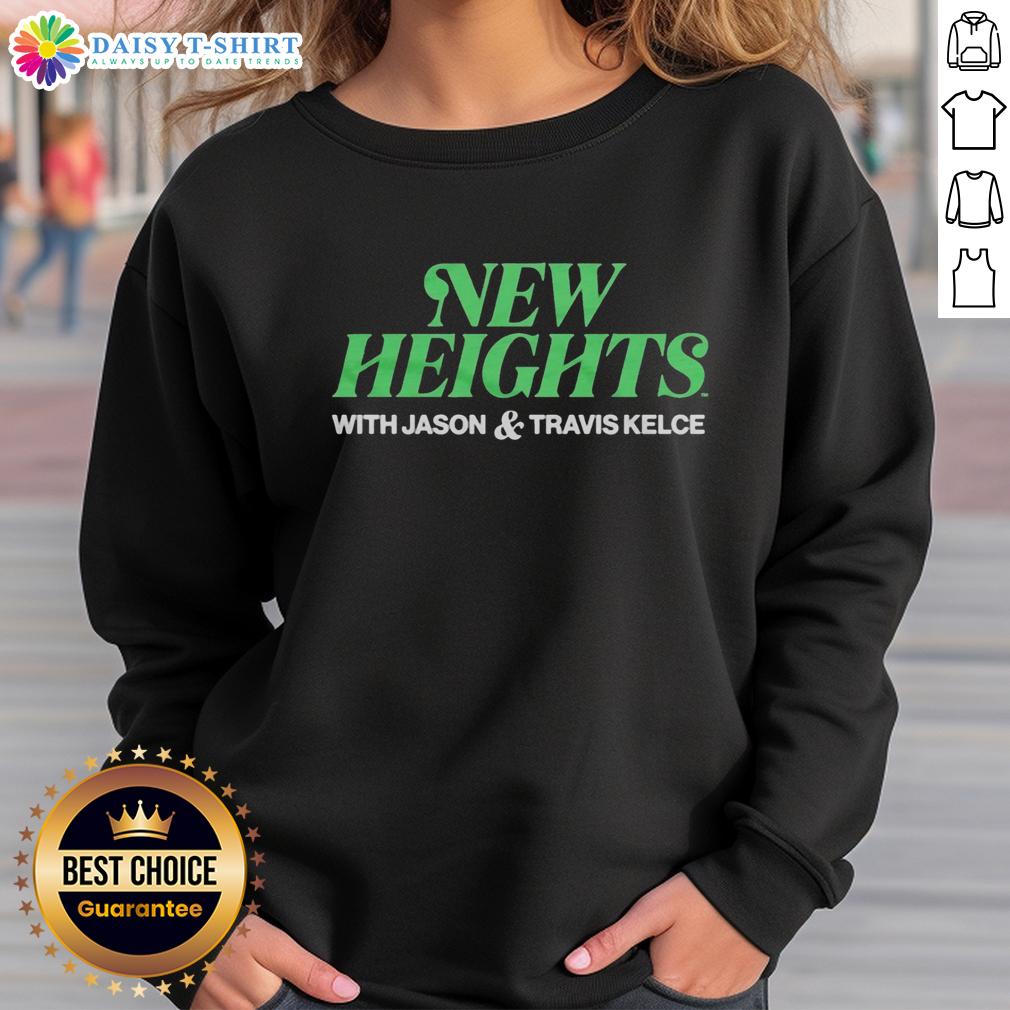 Jason and Travis Kelce wearing Cincinnati Bearcats football sweatshirts on the Awesome New Heights Podcast.