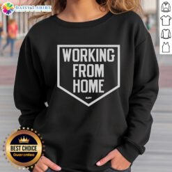 Cozy Awesome Working From Home Sweatshirt in soft fabric, perfect for comfort and style during remote work days.