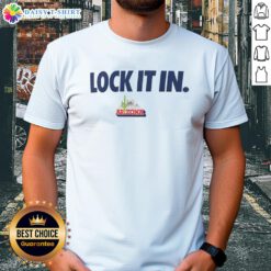 Hot Arizona Wildcats 2026 Lock It In T-Shirt featuring vibrant team colors and bold graphic design for fans.