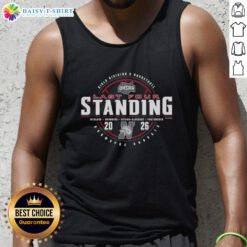 Alt Text: Hot Norwayne Bobcats 2026 OHSAA Girls Basketball Division 5 Last Four Standing tank top design in vibrant colors.
