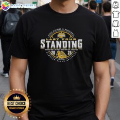 Alt Text: Hot Olmsted Falls Bulldogs 2026 OHSAA Girls Basketball Division 2 Last Four Standing T-Shirt design featuring team colors.