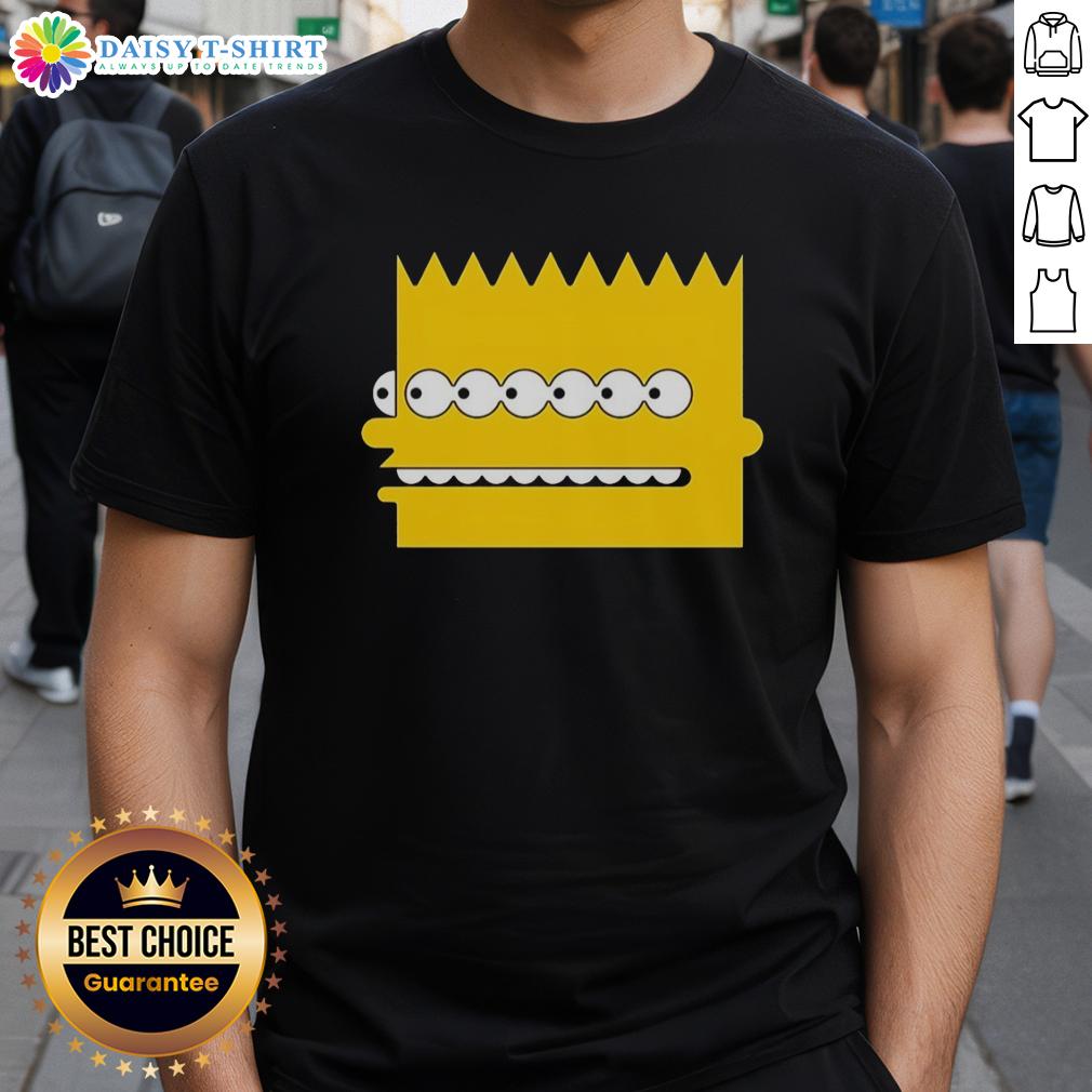 Hot Simps Multi Mult Funny T-Shirt featuring a playful graphic and vibrant colors perfect for casual wear.