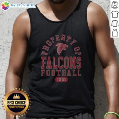Alt Text: Stylish 1966 Atlanta Falcons football tank top showcasing team pride and retro sports fashion for fans.