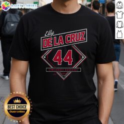 Nice Elly De La Cruz Classic Diamond T-Shirt featuring vibrant graphics and stylish design for baseball fans.