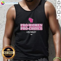 Nice Pro Women Pro Choice Women's Rights Text Tank Top in vibrant colors, promoting women's rights and empowerment.