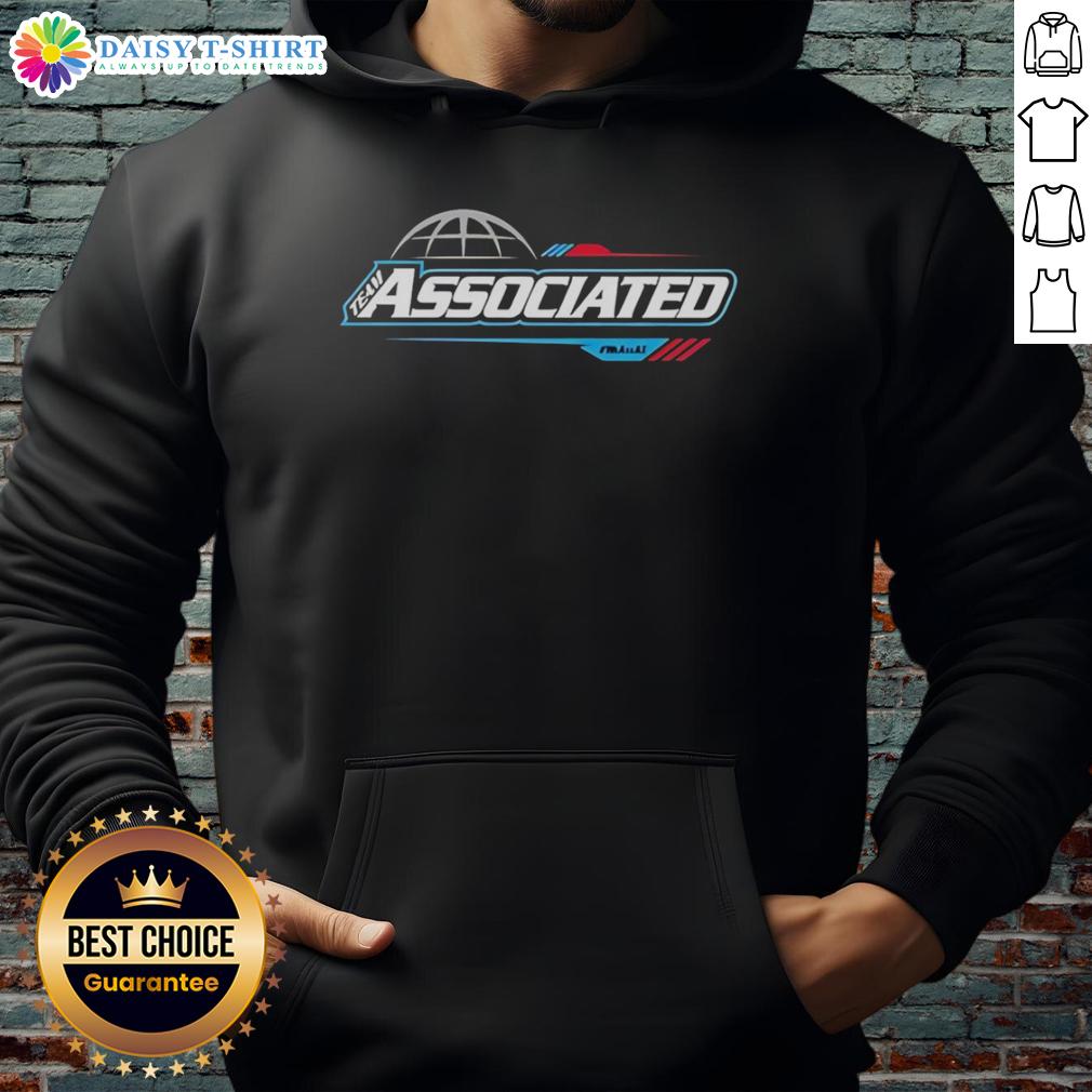 Stylish Nice Team associated logo hoodie in vibrant colors, perfect for casual wear and showing team spirit.