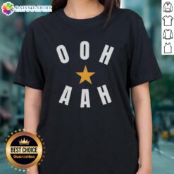 Official Arizona Wildcats Ooh Aah Star Ladies Tee featuring vibrant team colors and stylish design for fans.