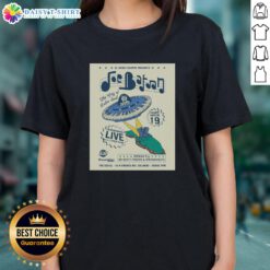 Original El Donut Shoppe presents Joe Bataan concert poster for 3/19/2026 in Orlando, FL, featuring ladies' tee design.