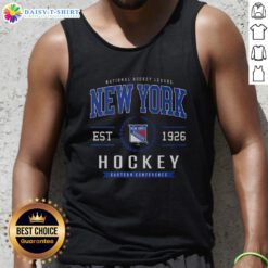 Original New York Rangers Hockey Legacy Crest Tank Top showcasing team spirit and classic design for fans.