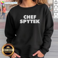 Top Chef Spytek sweatshirt featuring a stylish design, perfect for cooking enthusiasts and fans of the Top Chef series.
