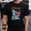 Alt Text: Top Stitch Hug JCPenney logo on a festive St. Patrick's Day t-shirt, perfect for celebrating the holiday in style.