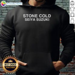 Stylish Top Stone Cold Seiya Suzuki hoodie featuring vibrant graphics, perfect for wrestling fans and casual wear.