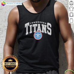 Top Tennessee Titans Nike Edge Enforcer Tank Top featuring team colors and logo, perfect for game day or workouts.