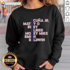 Awesome Atlanta Names 2026 Sweatshirt featuring bold design and stylish graphics for Atlanta fans and fashion lovers.