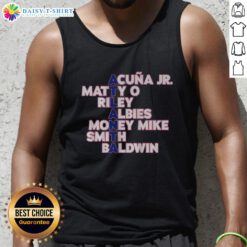 Awesome Atlanta Names 2026 Tank Top featuring a vibrant design and bold lettering for stylish summer wear.