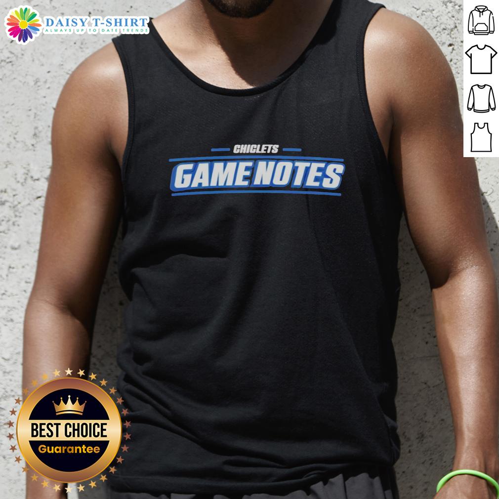 Awesome Game Notes Initials Tank Top featuring a stylish design perfect for gamers and casual wear enthusiasts.