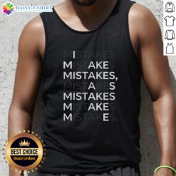 Funny tank top featuring the phrase Awesome Mistake, perfect for casual wear and showcasing a playful sense of humor.
