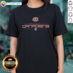 Awesome Montreal Canadiens Reebok 2000s ladies tee featuring team logo and stylish design for female fans.