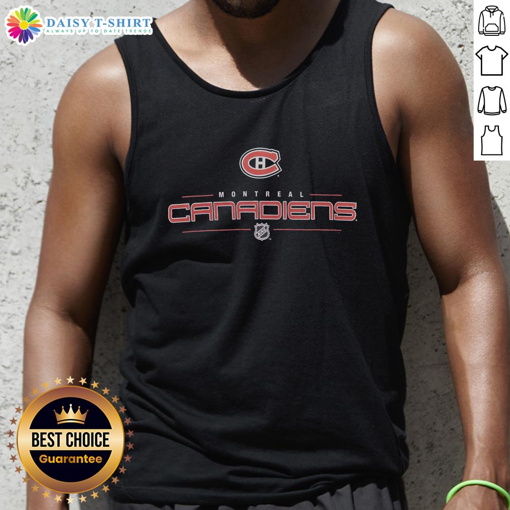 Awesome Montreal Canadiens Reebok 2000s tank top featuring classic team colors and logo, perfect for fans and collectors.