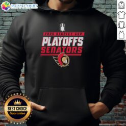 Awesome Ottawa Senators Stanley Cup Playoffs 2026 hoodie featuring team colors and logo, perfect for fans.