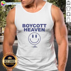 Awesome The Format Boycott Heaven Tank Top featuring bold graphics and a stylish design for casual wear.