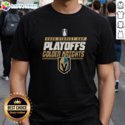 Awesome Vegas Golden Knights Stanley Cup Playoffs 2026 T-Shirt featuring bold team logo and vibrant colors.