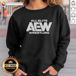 Good All Elite Wrestling Logo 2026 Sweatshirt featuring bold design and vibrant colors for wrestling fans.