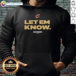 Good Cleveland Cavaliers Basketball Playoffs NBA 2026 Nike Logo Hoodie showcasing team spirit and style.