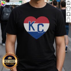Good Netherlands KC Heart T-Shirt featuring a stylish design for fans of Dutch culture and fashion.